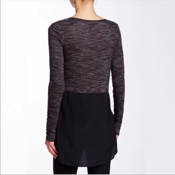 Vince Color block High-Low top - Picture 2 of 7